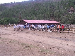 Burro Packing Class at Ponil